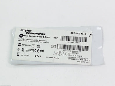 5400-134-5 ~ Stryker Caspar Blade 5.0mm (x)